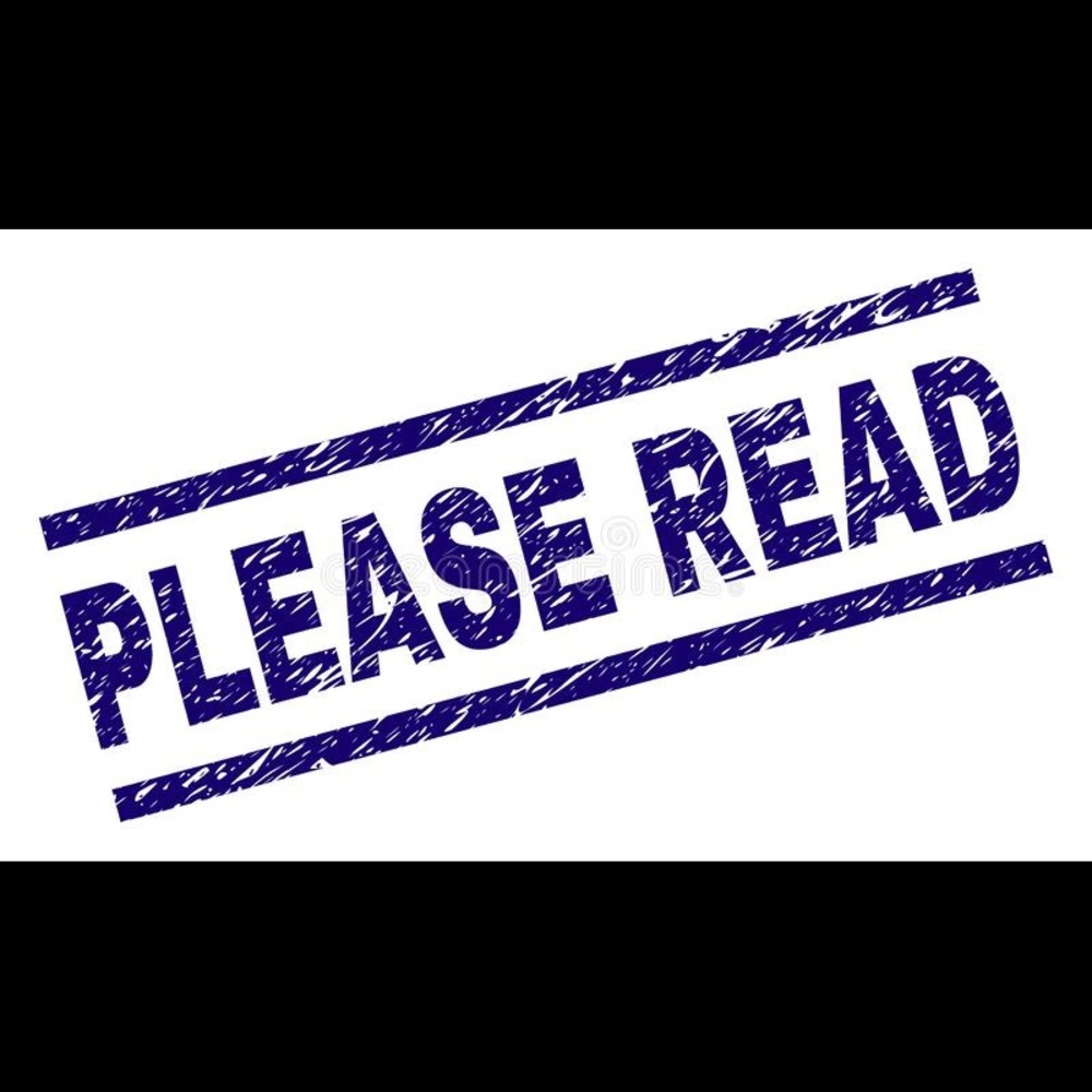 PLEASE READ: SHIPPING NOTICE